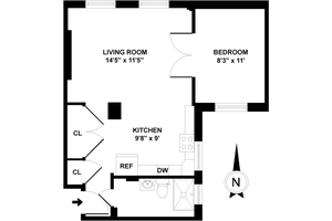 Irresistible 1 bedroom Union Square