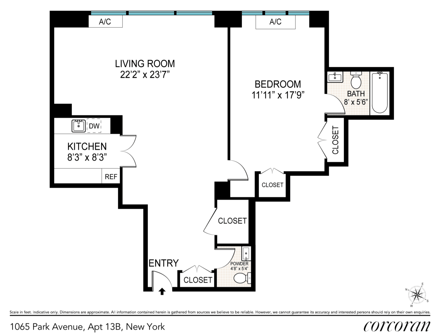 1065 Park Avenue, New York, NY, 10128 1 BR for sale, apartment sales