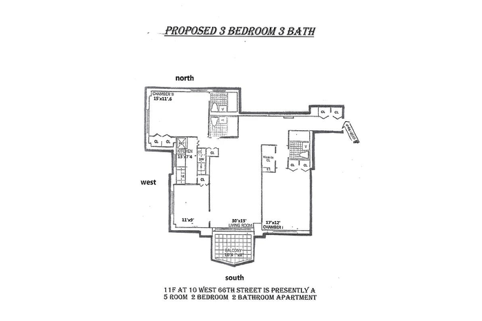 proposed 3 bedroom 3 bathroom