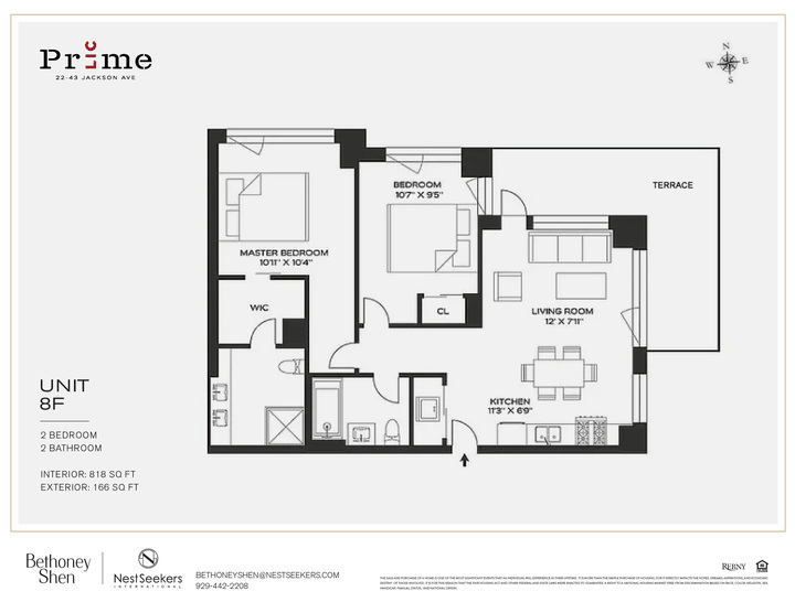 22-43 Jackson Avenue 8-F Court Square Queens NY 11101