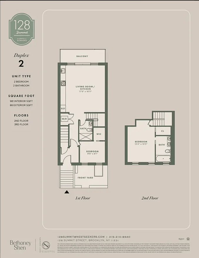 128 Summit Street 2 Carroll Gardens Brooklyn NY 11231