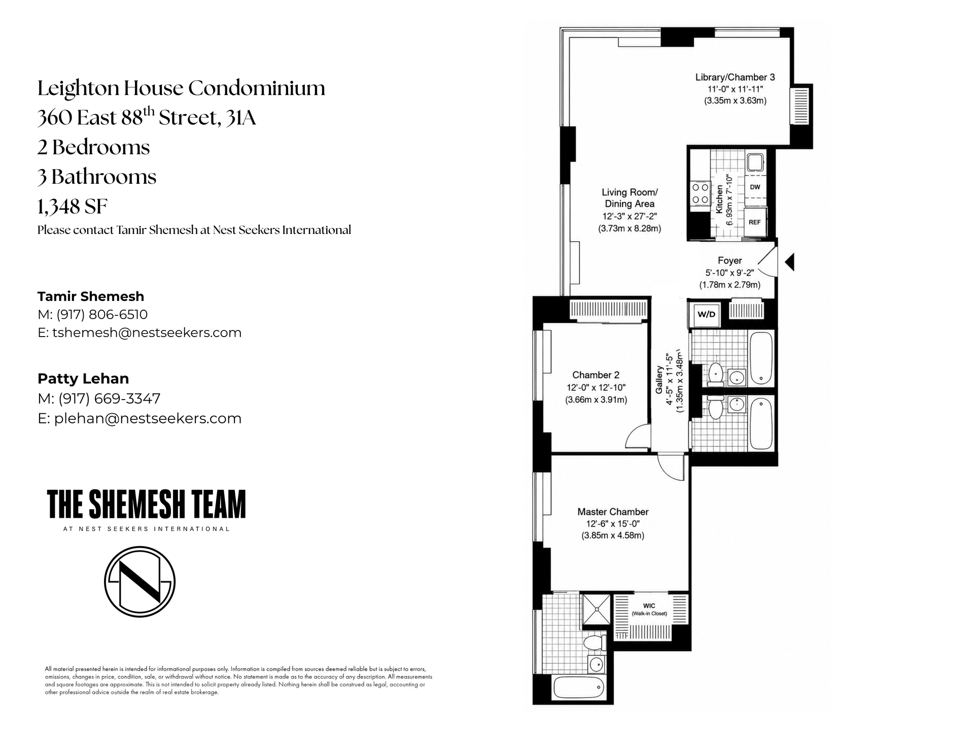 360 East 88th Street 31-A Upper East Side New York NY 10128