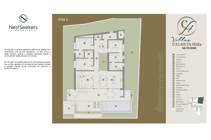 Villa 1 | First Floor Plan