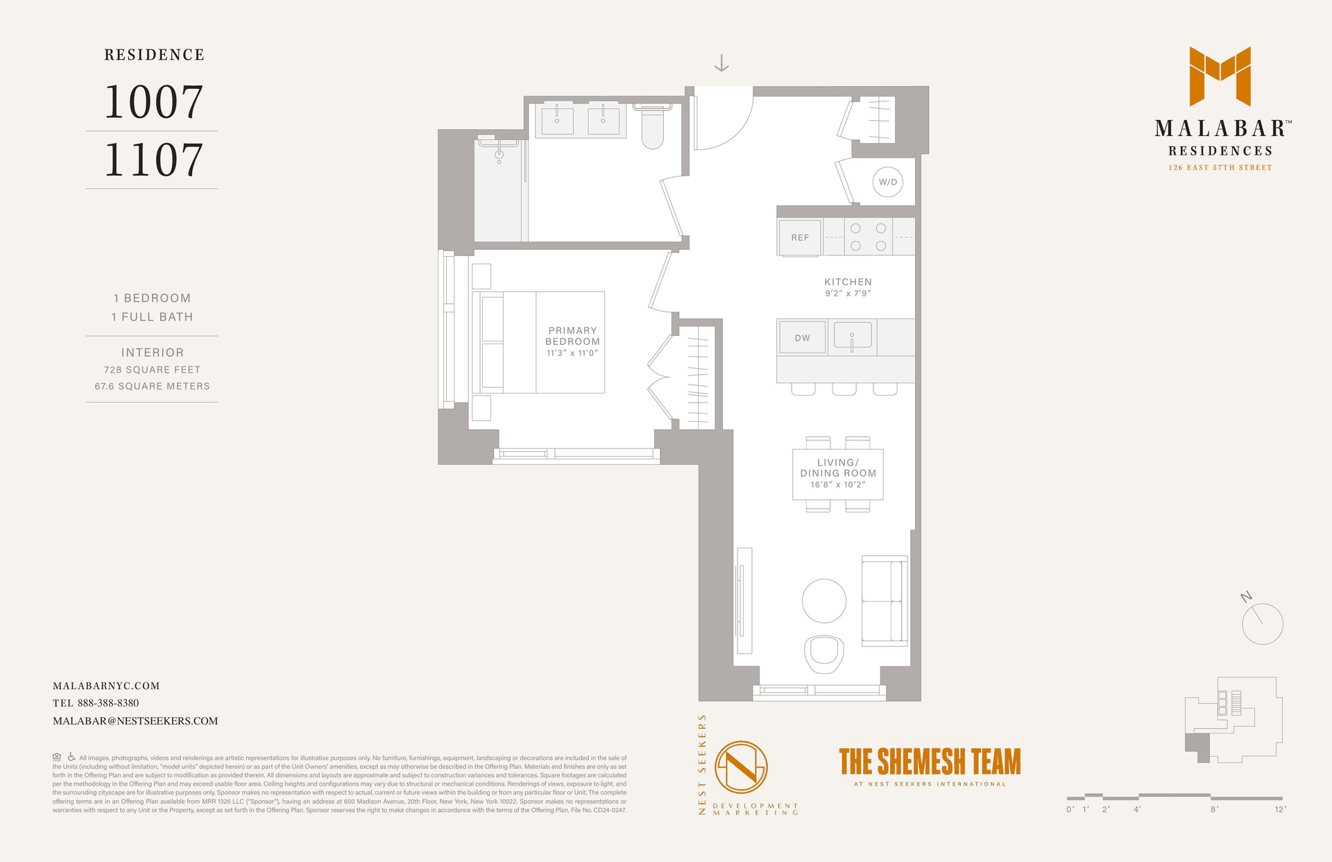126 East 57th Street 1007 Midtown East New York NY 10022