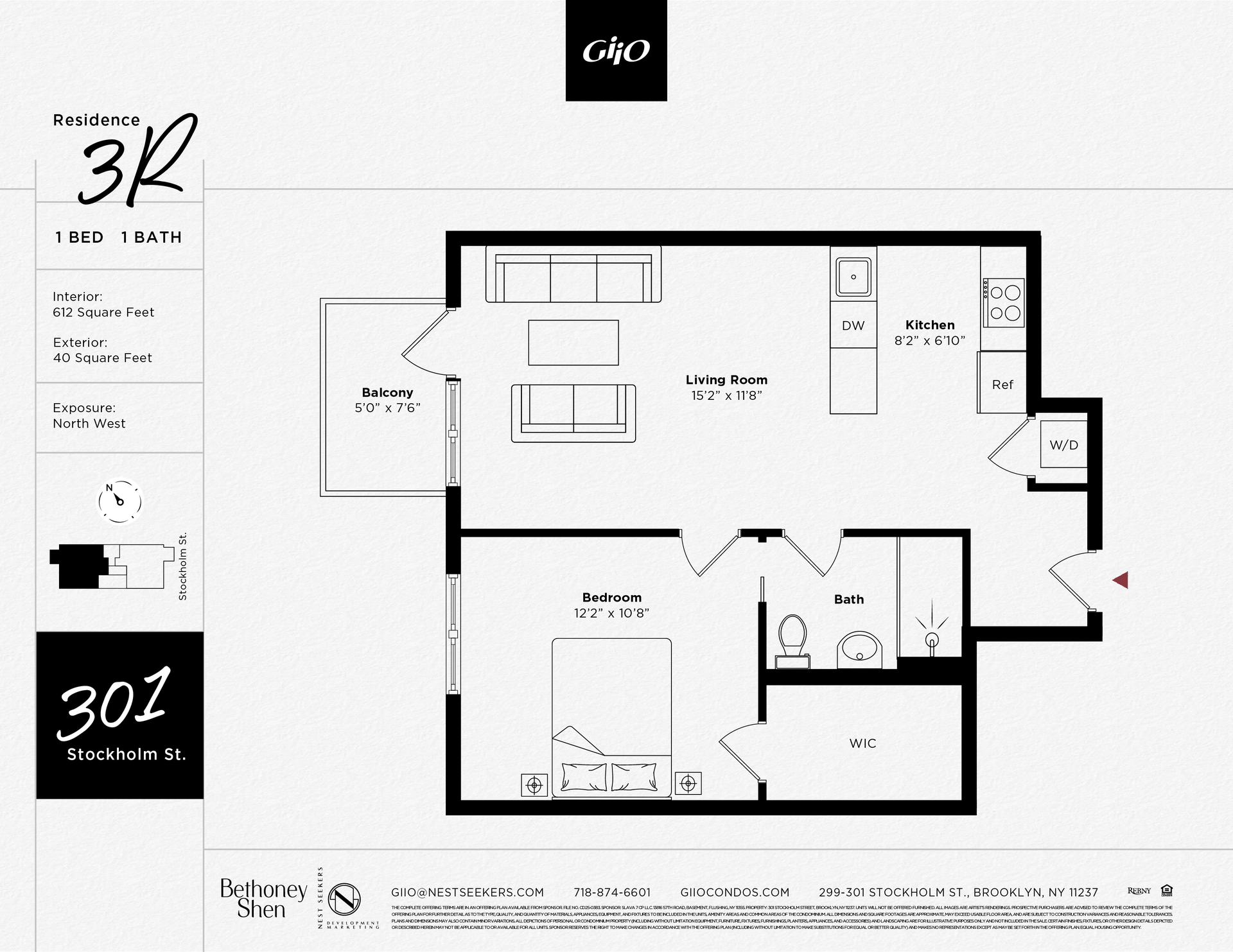 301 Stockholm Street 3-R Bushwick Brooklyn NY 11237