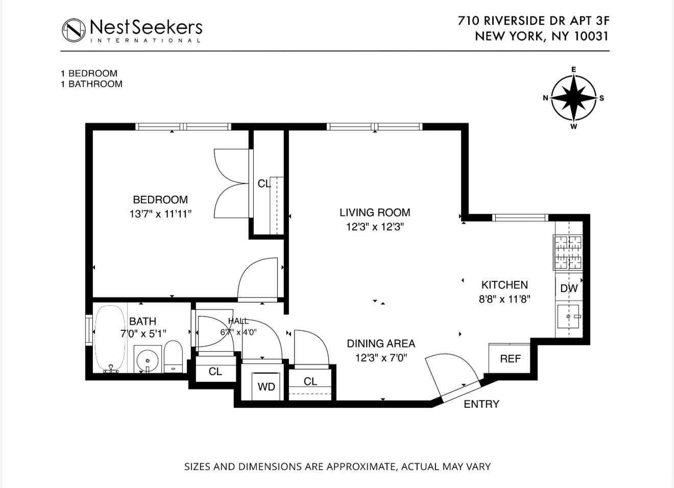 710 Riverside Drive 3-F Hamilton Heights New York NY 10031