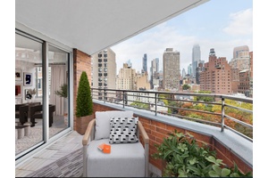2 Bedroom 1 Bath With Outdoor Terrace in Prime New York City