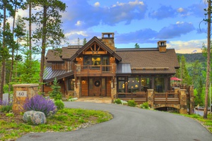 Mountain Modern Home with Views of Breck and Ski Slopes