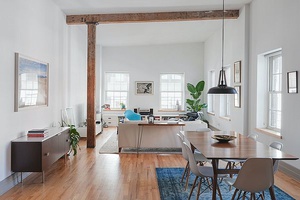 NEWLY RENOVATED 2 BEDROOM LOFT W/ OFFICE, COBBLESTONED STREET IN PRIME DUMBO
