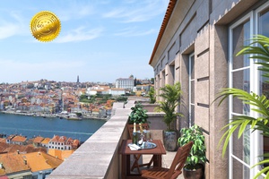 Porto Luxury Apartments | Next To Douro River | Historic Building | Golden Visa Investment | Unit F
