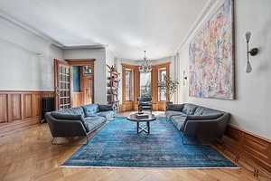Gorgeous 1920s Limestone Townhouse featuring beautiful interior renovations!