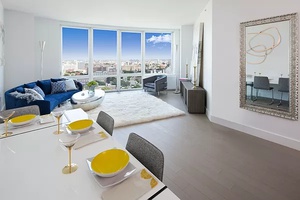 *No fee*, Iconic 2 bed/ 2 bath apartment, in Downtown Brooklyn, w/ private balcony and spectacular Manhattan views