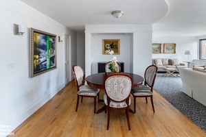 Bright and open north facing views await you from every window of this very spacious seven room apartment.