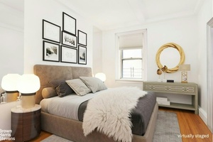 Motivated Seller One bedroom corner apartment, with one wood burning fireplace, A C in both rooms and comes with storage bins.