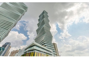 Brand New Landmarking M City In Downtown Mississauga This Luxurious 1 Bedroom Den Condo Offers Views Of Lake Ontario.
