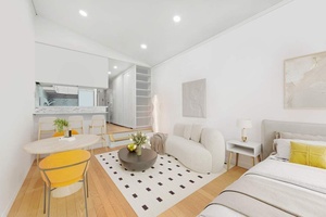 Welcome to this exceptional studio in the heart of Greenwich Village at 35 E 10th Street, offering a rare blend of indoor comfort and expansive private outdoor living.