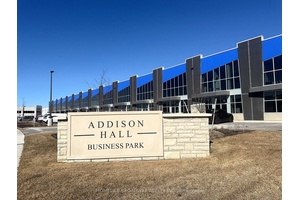 Warehouse space located in a brand new industrial condominium complex of Addison Hall Business Park in Aurora, strategically located near 404 and SmartCentres at Leslie amp ; Wellington, modern features ...