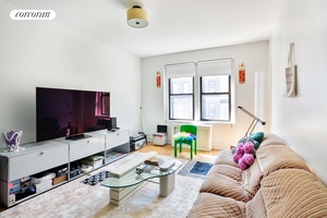 Make your home in the heart of the exciting East Village in this spacious and sunny three bedroom, one bathroom cond op featuring a wonderfully flexible layout and great building ...