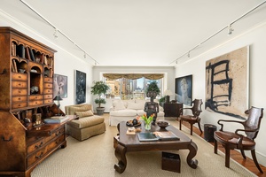 High floor, sweeping southern views, grand scale 3 Bedroom 3 Bath with balcony at the renowned Imperial House.