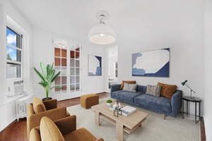 Set on a beautiful tree lined block in the heart of Chelsea, this elegant pre war two bedroom offers a rare combination of charm, character, and modern convenience.
