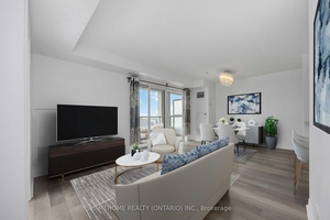 Brand New Floor in Two Bedrooms amp ; Fresh Paint Throughout The Unit A Gorgeous Executive 2 Bedroom Corner Unit In The Luxury Yorkland at Herons Hill Condos !