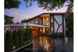 A rare fusion of modernist architecture and natural ravine beauty, this custom built residence at 38 Purdon Dr sits on a 60x200 ft lot with discreet access to protected parkland ...