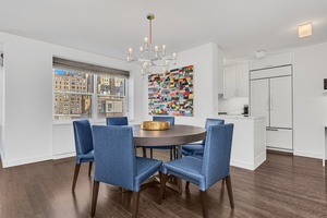 Newly renovated and beautiful corner two bedroom, two bath, flooded with natural light throughout !