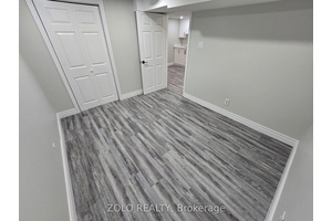 Very Bright, Beautifully And Professionally Completed Basement Apartment With Separate Entrance, Open Concept kitchen With Combined Dining Area, Laminate Flooring Throughout And Pot Lights, Master Bedroom With A Large Wall ...