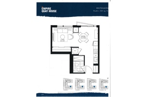 Discover upscale living in this spacious studio unit at Empire Quay House.
