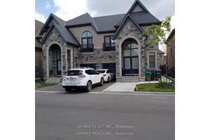 Absolutely stunning stone elevation app 2200 sq ft, semi detached with cathedral ceiling, 9 ft ceiling, huge family room with cathedral ceiling amp ; hardwood flooring, large beautiful kitchen with ...