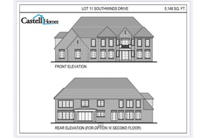 Now offering an exceptional estate home to be built at 3870 South Winds Drive in prestigious Lambeth.