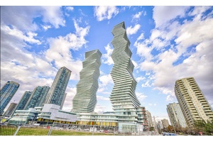 Welcome to this stunning, never lived lower penthouse level unit offering modern, sophisticated living with 10 foot ceilings, 2 spacious bedrooms, 2 full bathrooms, and a large den perfect for ...