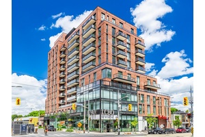 Welcome to this modern and spacious 2 bedroom plus den, 2 bathroom suite in a nearly new building at St.