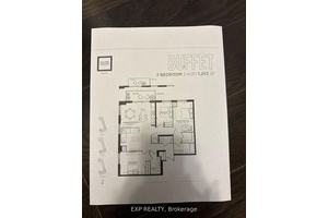 Unit come w EV parking across elevator entrance !