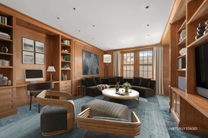 Located in one of Park Avenue s most iconic prewar co op buildings, Residence 13C is a stunning four bedroom, four and a half bathroom home spanning 3, 750 sq.