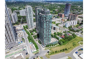 Gorgeous One Bedroom Condo Located In The Heart Of Mississauga featuring a well designed open concept layout, high ceilings, and an open balcony.