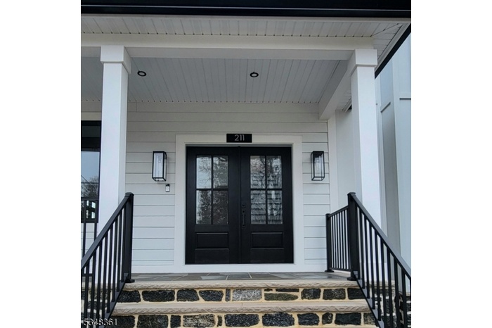 Front Door w/Slate Porch