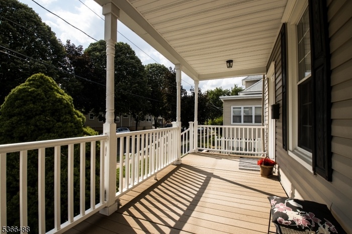 Covered front porch