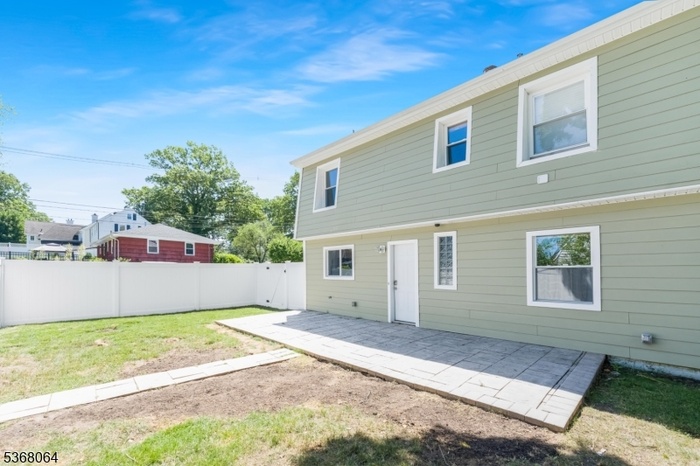 Rear yard Exterior