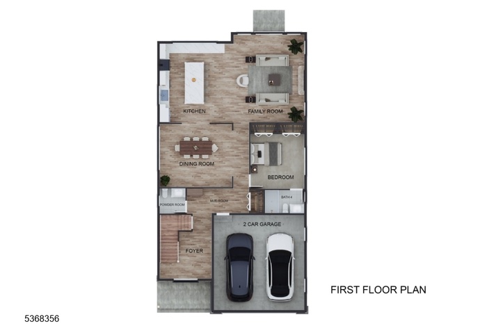 1st Floor Render