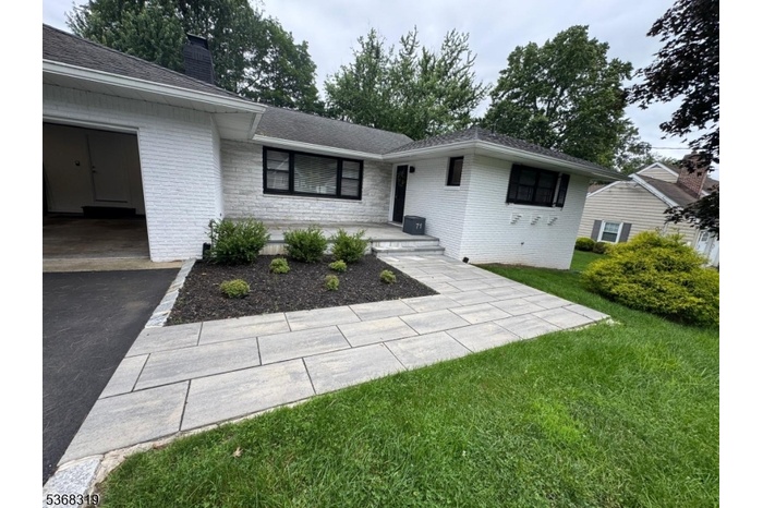 Walkway to front door