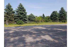 Remarkable wooded 2. 85 acre executive size lot Country setting with mature evergreens as planted by owner !