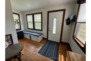 Large bright rooms and gleaming hardwood floors, this newly renovated home is a starter or retirement gem !