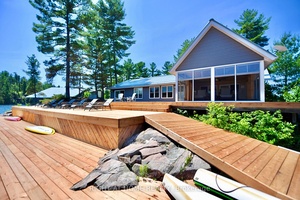 Extremely rare, 100 turnkey private family island on the storied French River !