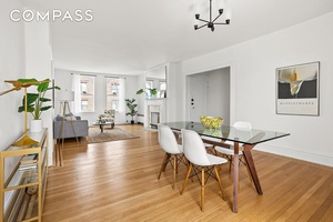 Super sunny top floor, pre war 2BR 2BA coop in coveted Hawthorne Court, the heart of the Jackson Heights Historic District.