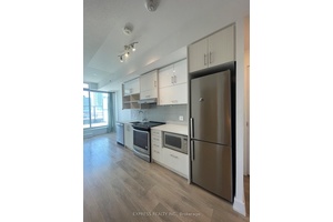 Spacious One Bedroom Den with Terrace Connect Condos Across From Fairview Mall.