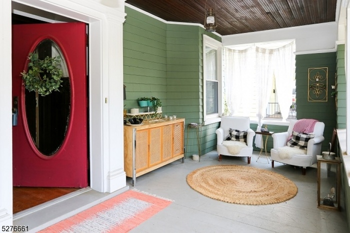 Front porch.
