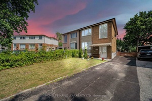 A beautiful 4 1 bedroom home offering a stunning maple hardwood kitchen, 16 inch porcelain tiles, fully freshly painted 2025, nice window coverings, porch 2024, upgraded deck 2022, re done ...