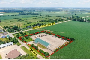 13, 800 sf Industrial Commercial freestanding building, with a very useful configuration including shop and indoor storage, on 5.