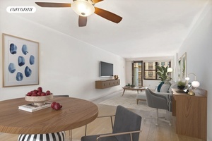 JUST LISTED Renovated 1 Bedroom with Expansive South Facing Balcony in Full Service Upper East Side Co op Welcome to Residence 9N at 345 East 81st Street a sun drenched, ...